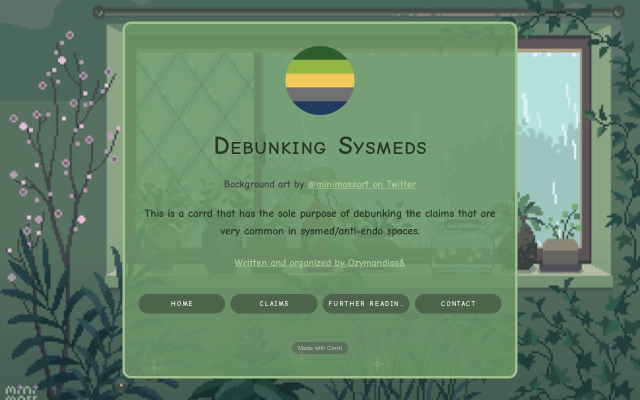 Debunking Sysmed Claims